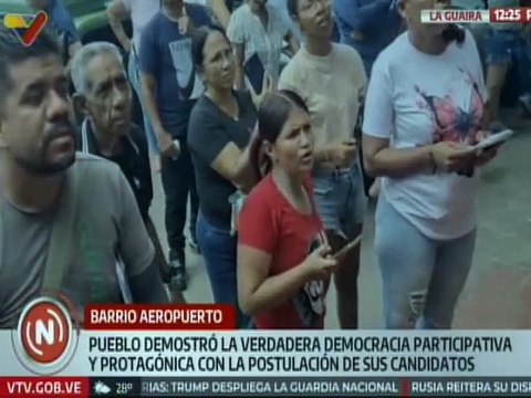 La Guaira | Pueblo organizado dio ejemplo de democracia y participación en jornada de postulaciones