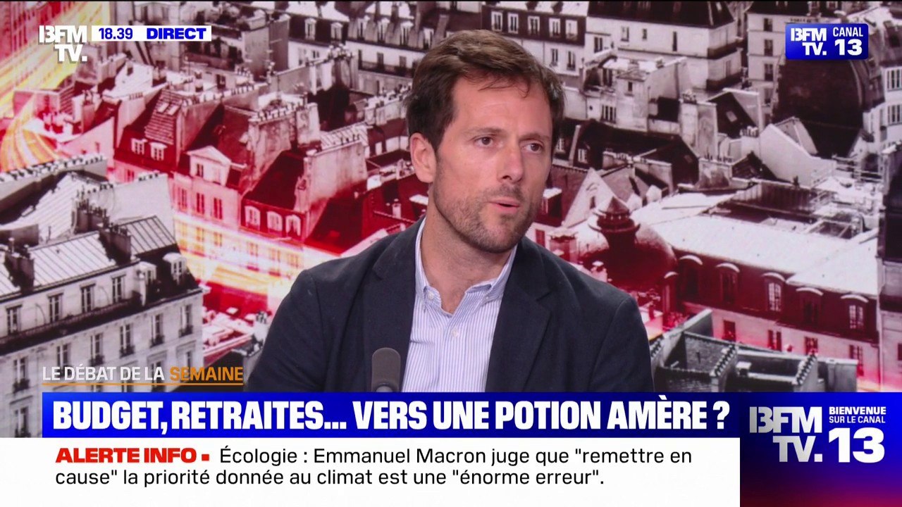 Budget: pour Mathieu Lefèvre (Ensemble pour la République), "le gouvernement va dans la bonne direction"