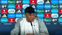 El divertido momento de Mbappé con el periodista de MARCA: 