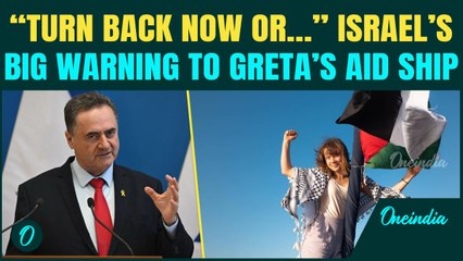 Israel VOWS To Stop Greta's Gaza Flotilla, Warns Of Action By “Whatever Measures Necessary” | IDF