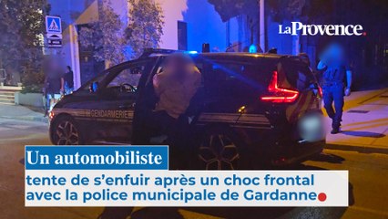 Un automobiliste tente de s’enfuir après un choc frontal avec la police municipale de Gardanne