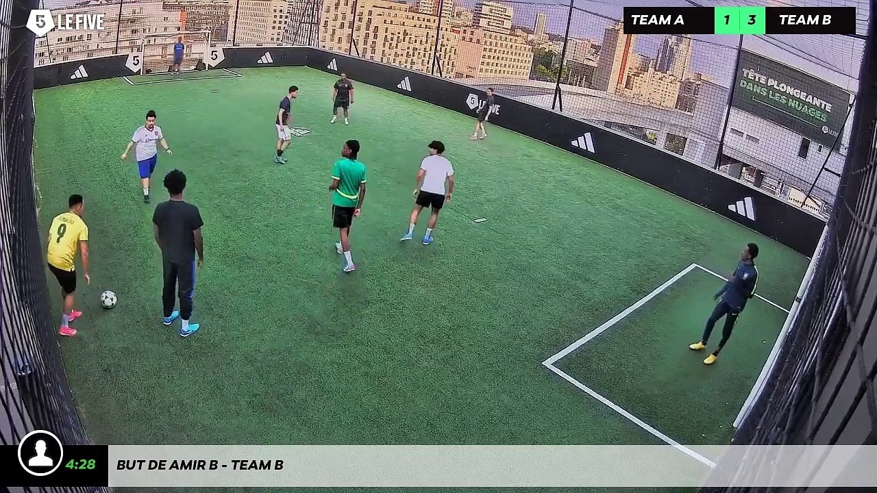 But de Amir B - Team B