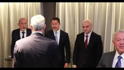 Presidente Abinader y el Rey de Jordania sostienen reunión bilateral