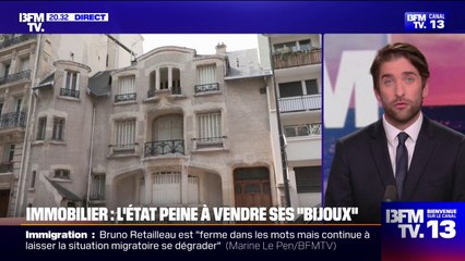 L'ENQUÊTE DU 20H - Immobilier: l'État peine à vendre ses "bijoux"