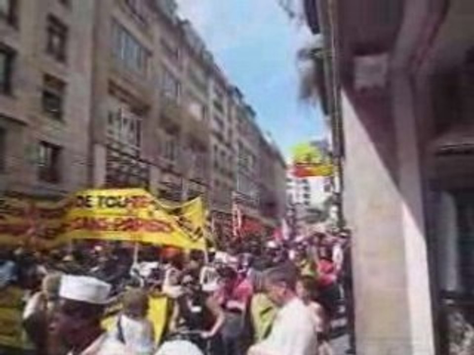 Manif des Sans-Papiers,Samedi 10 Mai