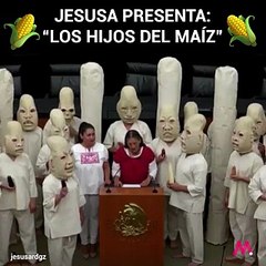 Jesusa en defensa del maíz