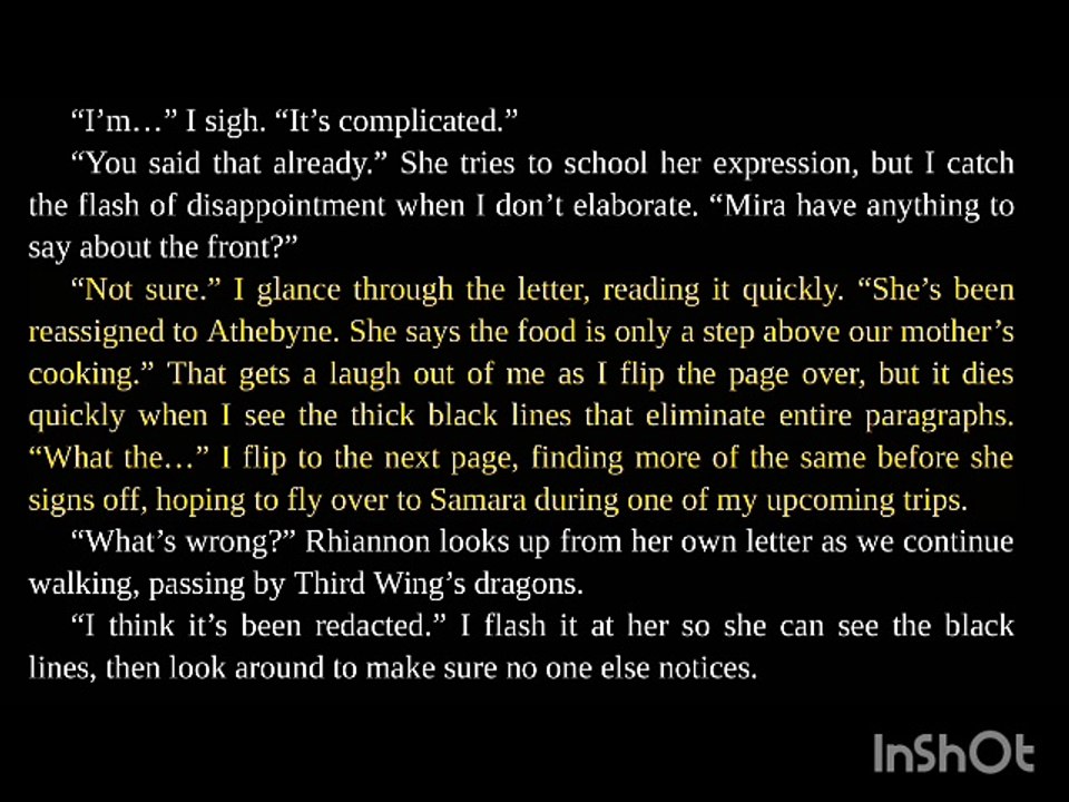Iron Flame (The Empyrean, #2) BOOK 2 PART 3