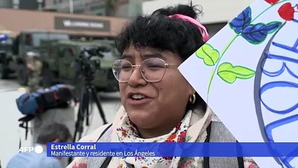 Guardia Nacional llega a Los Ángeles para reprimir protestas contra redadas