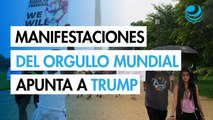 Con rabia y humor, la manifestación del Orgullo Mundial apunta a Trump en Washington