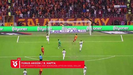 Şampiyon Galatasaray'ın En İyi 20 Golü _ Trendyol Süper Lig - 2024_25