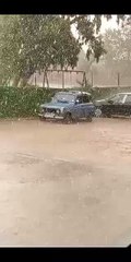 أمطار رعدية غزيرة وتساقط البرد أولاد ميمون شرق ولاية تلمسان