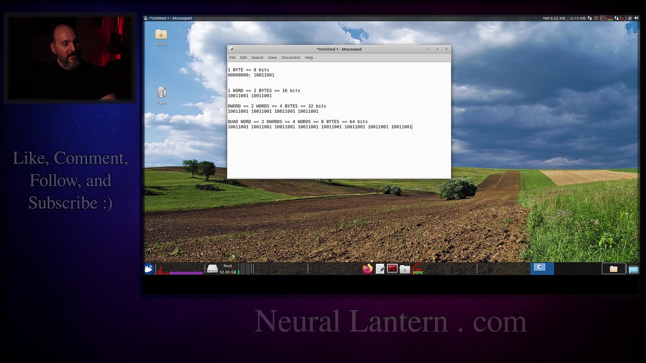 Master Data Sizes in x86-64 CPUs: Bytes, Words, D Words, and Quad Words Explained