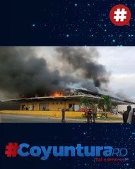 Incendio en el merca de Santo Domingo