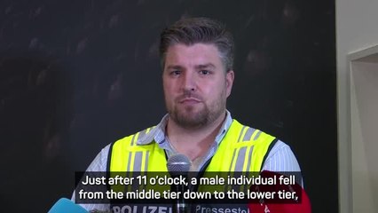 Munich police confirm death of spectator at Nations League final