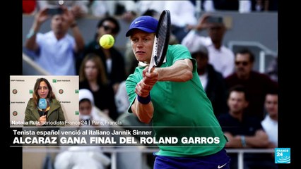 Informe desde París: Alcaraz se impone ante Sinner en una final de infarto en el Roland Garros