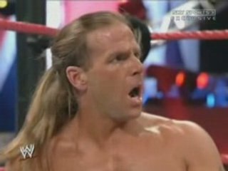 John Cena vs. Shawn Michaels, WM23 Rematch, RAW, Part 1.