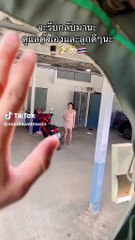 นาทีสุดระทึก! ทหารหนุ่มโบกมือลาเมียท้องก่อนปฏิบัติหน้าที่ชายแดน 🇹🇭