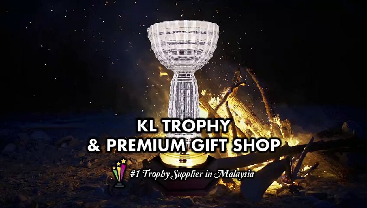 High-Quality Crystal Glass Trophy Supplier in KL - KL Trophy And Premium Gift Shop