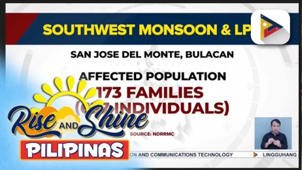 Ilang lugar sa bansa, nakaranas ng pagbaha dahil sa ulan na dulot ng LPA na pinalakas ng Habagat
