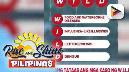 DOH, nagpaalala sa publiko para makaiwas sa mga sakit na dulot ng tag-ulan