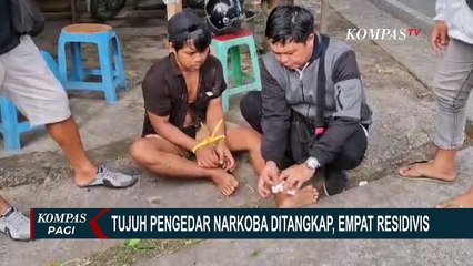 Polisi Tangkap 7 Pengedar Narkoba di Jembrana Bali, 13,31 Gram Sabu Disita