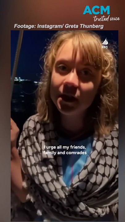 Greta Thunberg: ‘If you see this we are being intercepted and kidnapped’