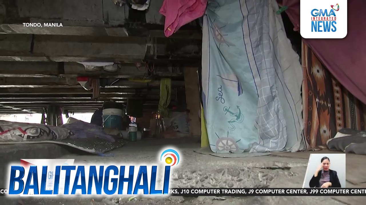 10 pamilya na nakatira sa ilalim ng Capulong Bridge, sinagip ng DSWD | Balitanghali