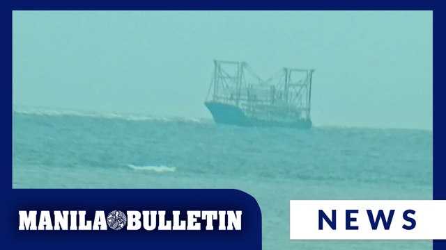 Chinese ship runs aground off Pag-asa Island in disputed South China Sea
