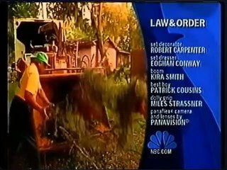 MORE Law & Order NBC Split Screen Credits!