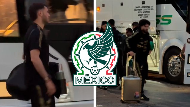 La Selección Mexicana arriba a Chapel Hill para el juego amistoso previo al la Copa Oro
