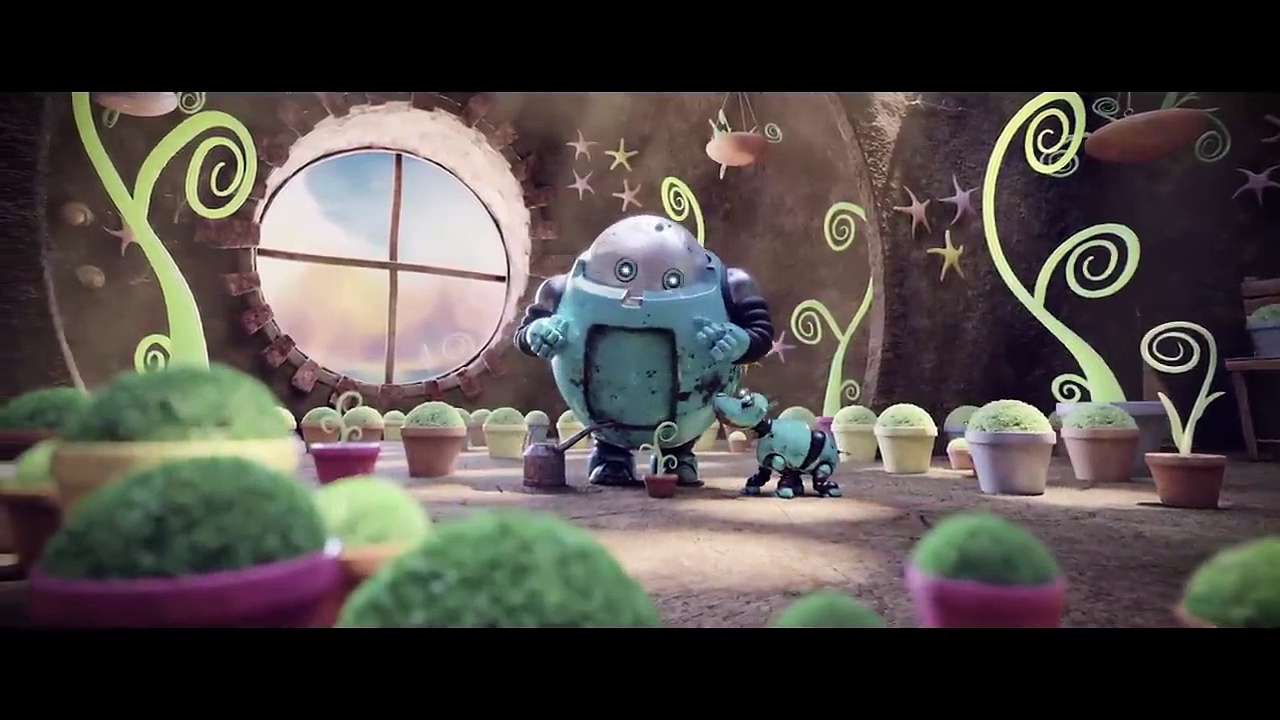 The Robot and the Whale | Animated Short Film | Robot Overcomes Fear | Family Entertainment