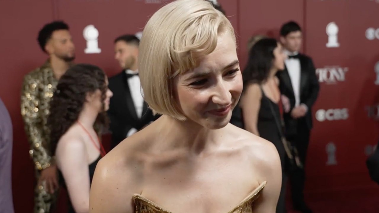Julia Knitel Says it's an Honor Being a Part of 'Dead Outlaw' | Tony Awards 2025