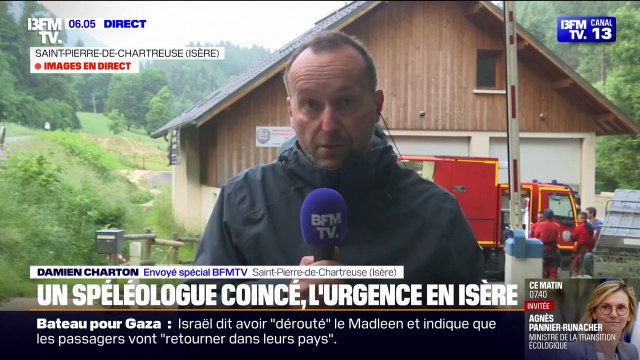 Isère: les secours tentent de venir en aide à un spéléologue bloqué dans une grotte et blessé