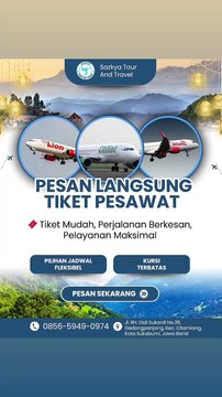 Pesan Langsung Tiket Pesawat WA 0856-5949-0974 Terdekat