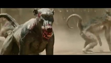 Gladiator II (2024) - Rabid Monkeys Attack Scene Movieclips