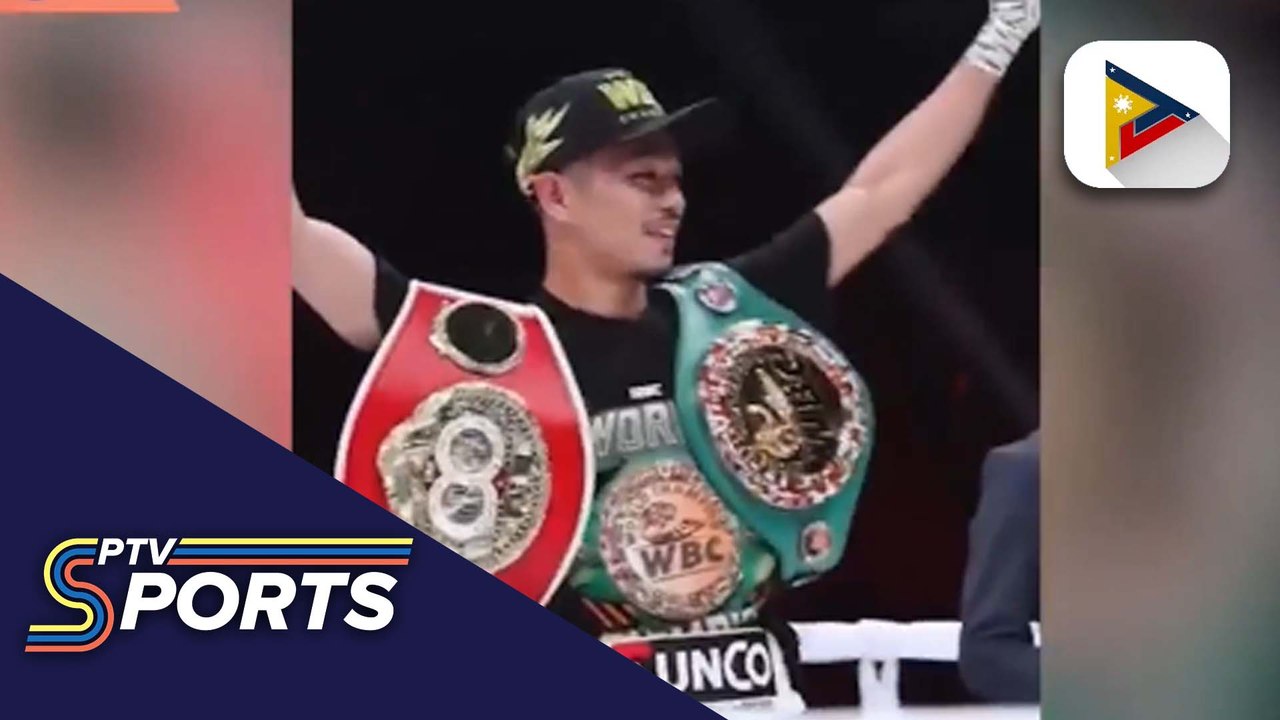 Japanese boxer Junto Nakatani, itinanghal bilang Unified Bantamweight champion