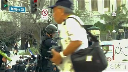 Los Angeles'taki sınır protestoları 3. gününde devam ediyor