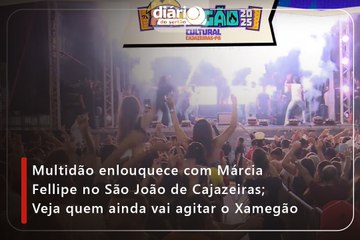 Multidão enlouquece com Márcia Fellipe no São João de Cajazeiras