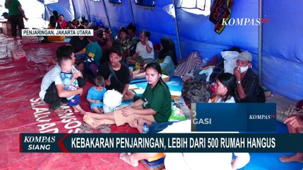 Pasca Kebakaran, Warga Penjaringan Kehilangan Tempat Tinggal dan Butuh Bantuan