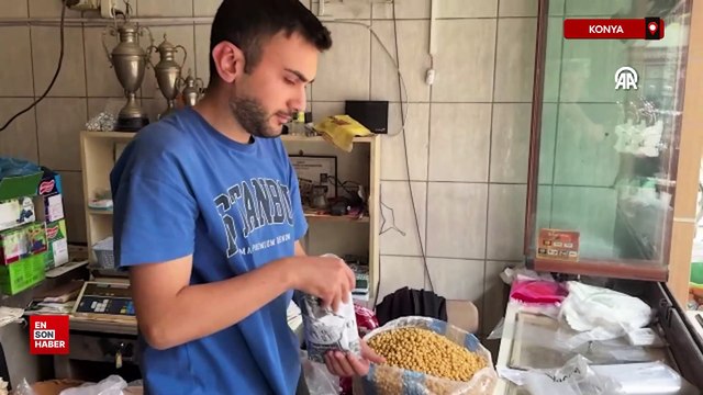 Konya'da coğrafi işaretli Seydişehir leblebisi üretimi 6 kuşaktır sürüyor