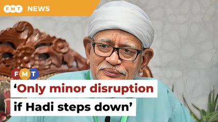 Hadi stepping down would cause only minor disruption in PAS, says analyst