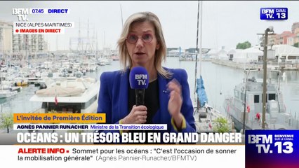 Sommet sur les océans: "C'est l'occasion de sonner la mobilisation générale", assure Agnès Pannier-Runacher, ministre de la Transition écologique