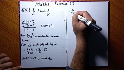 Math 7 Exercise 1.3 Q 3 (i, ii , iii)