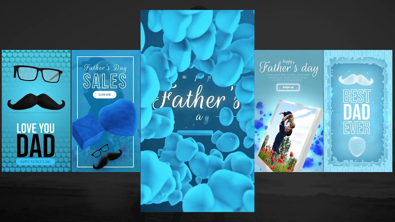Father's Day Instagram Stories - After Effects Templates - WorldASR.com