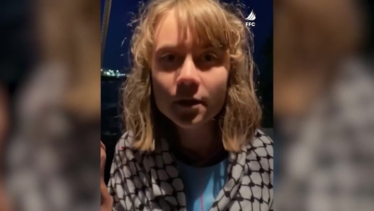 Greta Thunberg accuses Israel of ‘kidnap’ while carrying aid for Gaza