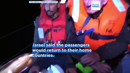Greta Thunberg and others aboard seized boat will be returned to home countries, Israel says