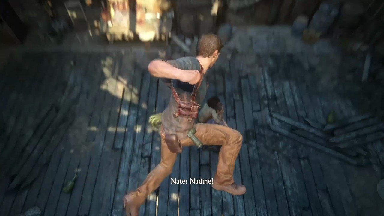 UnCharted4 Hard Mode - Tower Collapse Nadine Fight PC #gaming#pcgaming#uncharted4#gameplay