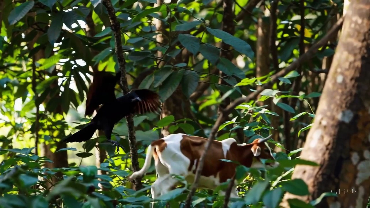 The Crow, the Cow, and the Tiger – A Panchatantra Tale of Wisdom and Deceit