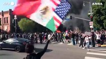 Los Angeles, ancora scontri fra polizia e manifestanti