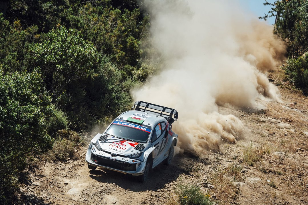 Gallery: Elfyn Evans finishes fourth at Rally Italia Sardegna
